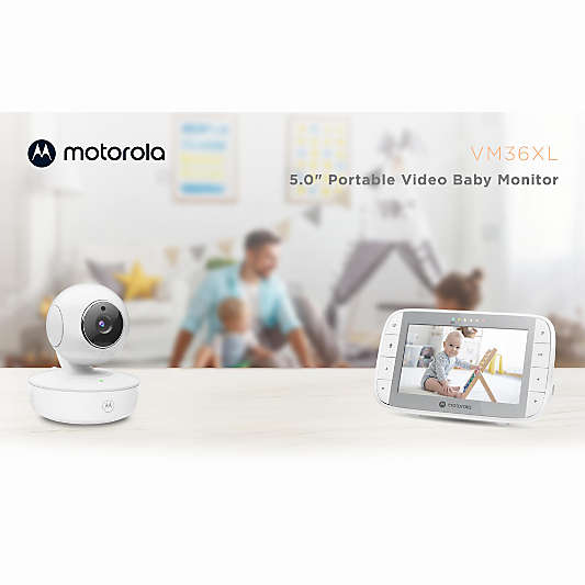 Motorola ® VM36XL 5" Motorized Pan/Tilt Video Baby Monitor