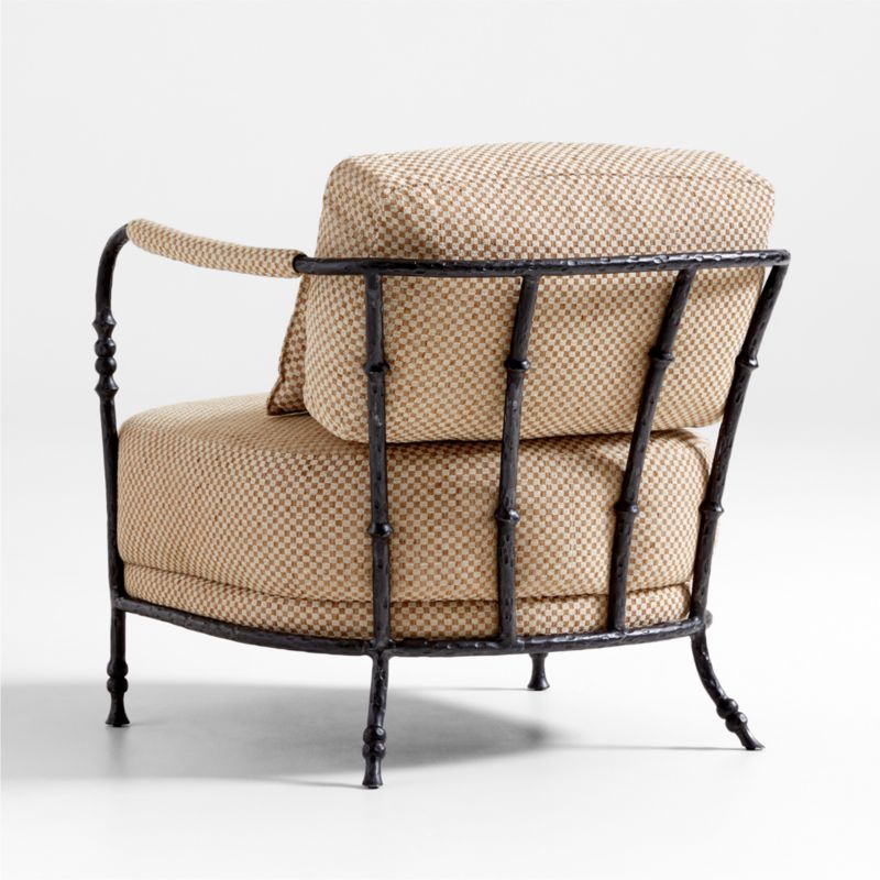 Muirfield Sculptural Metal Accent Chair by Jake Arnold - image 7 of 14