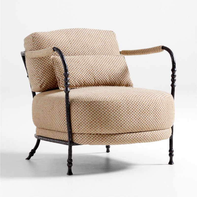 Muirfield Sculptural Metal Accent Chair by Jake Arnold - image 0 of 14