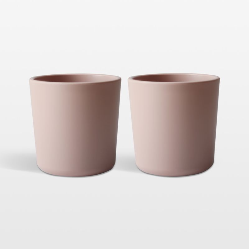 Mushie 2-Pack Blush Dinnerware Cups - image 0 of 5