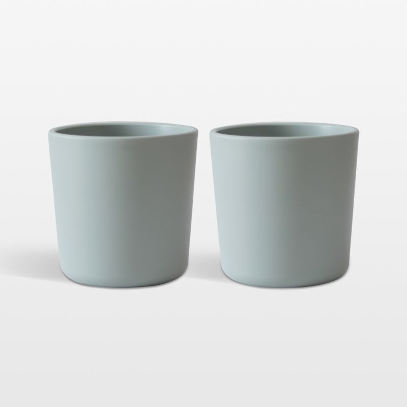 Mushie 2-Pack Sage Dinnerware Cups - image 0 of 4