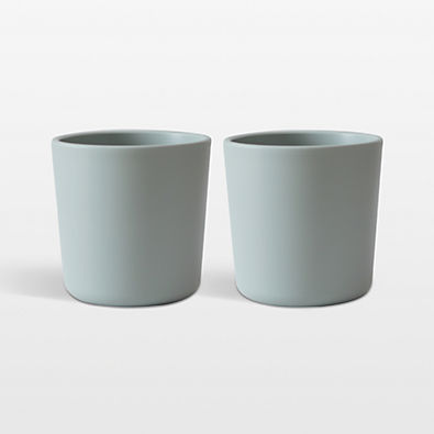 View Mushie 2-Pack Sage Dinnerware Cups details
