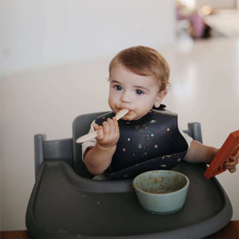 Mushie Tan Silicone Baby Placemat