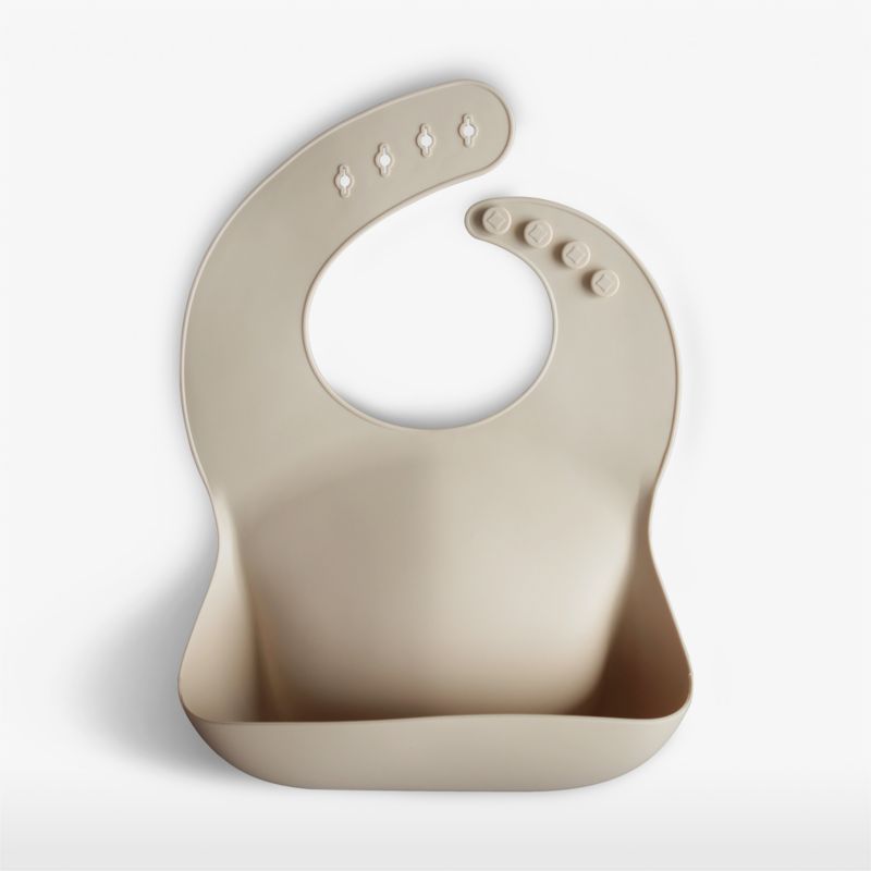 Mushie Tan Silicone Baby Placemat