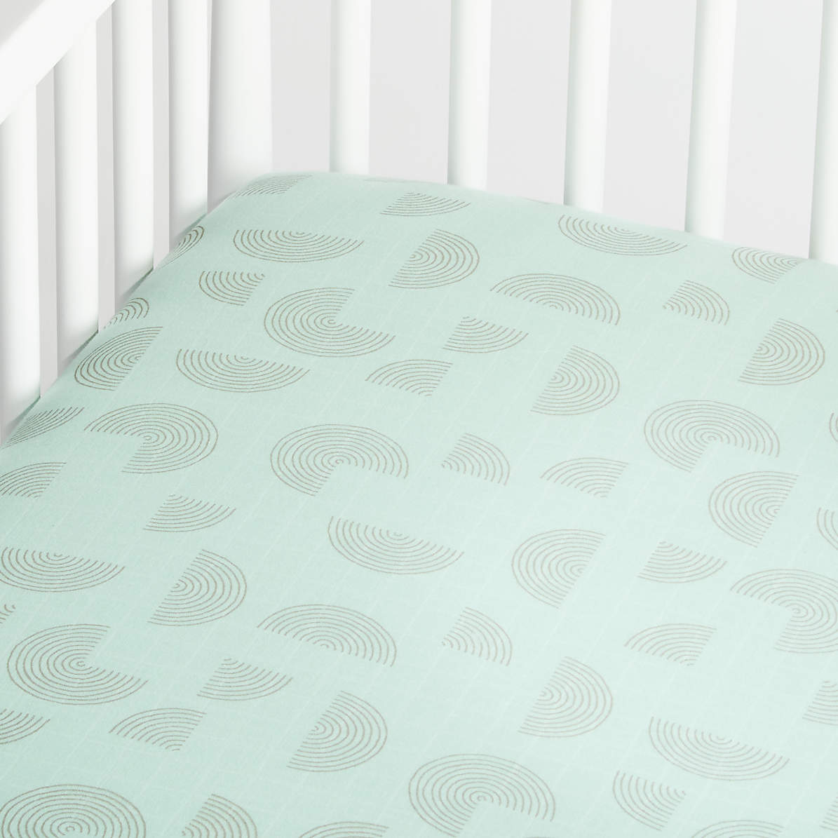 mint crib sheet