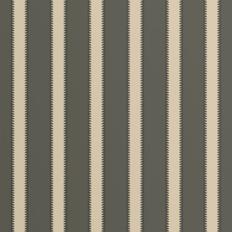 Mayfair Burnt Green Tailored Stripe Wallpaper - image 1 of 2