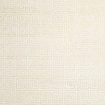 Mykonos Wool-Blend Hand-Knotted Ivory Area Rug 10'x14'