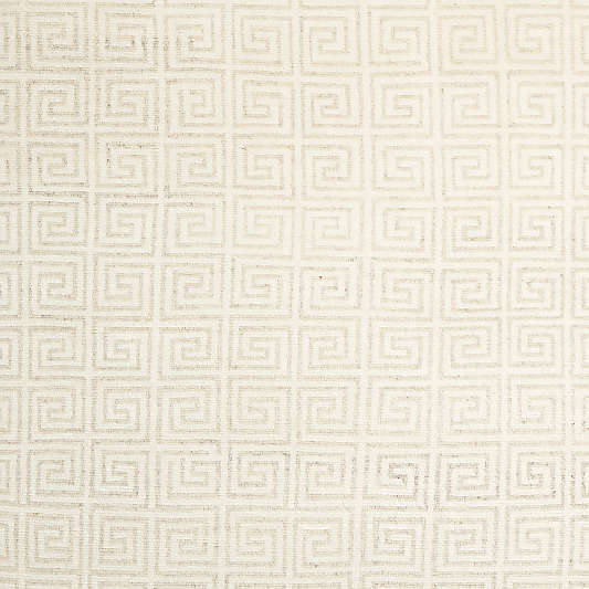 Mykonos Wool-Blend Hand-Knotted Ivory Area Rug