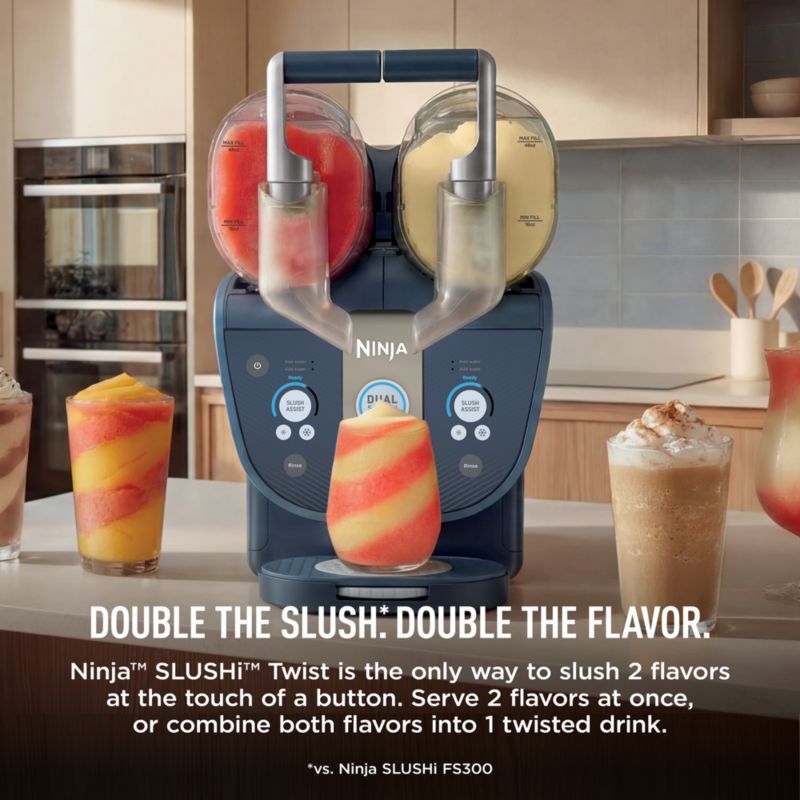 Ninja™ SLUSHi Twist™ Professional Frozen Drink Maker in Navy - image 2 of 11