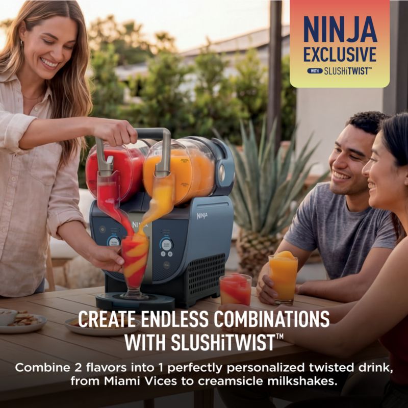 Ninja™ SLUSHi Twist™ Professional Frozen Drink Maker in Navy - image 5 of 11