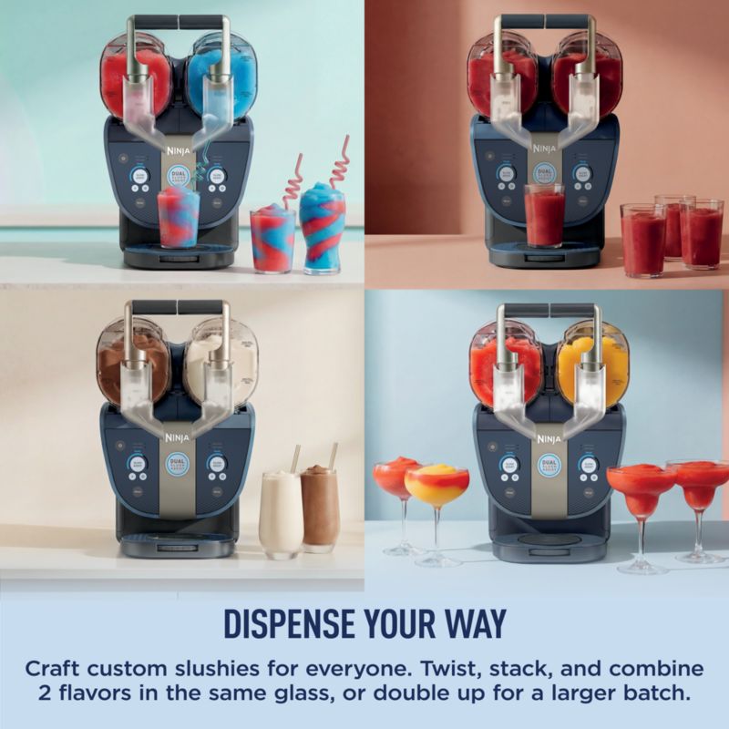 Ninja™ SLUSHi Twist™ Professional Frozen Drink Maker in Navy - image 7 of 11