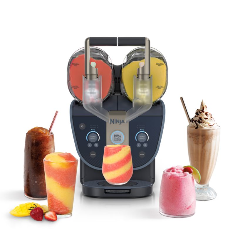 Ninja™ SLUSHi Twist™ Professional Frozen Drink Maker in Navy - image 10 of 11