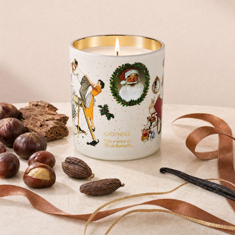 Apotheke x Norman Rockwell Cardamon Chestnut 1-Wick Scented Candle - image 1 of 4