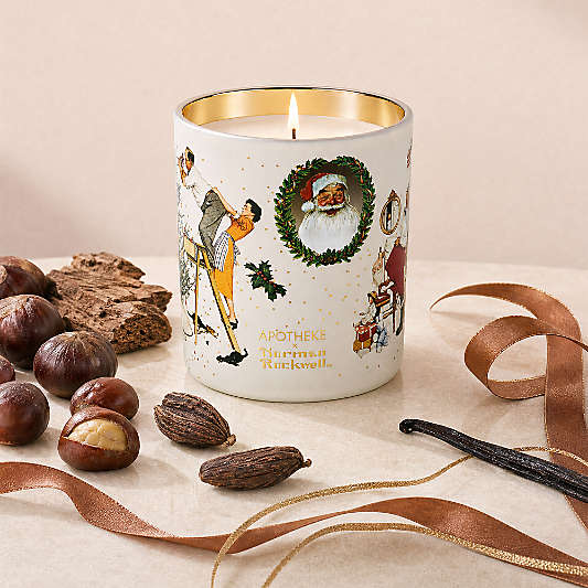 Apotheke x Norman Rockwell Cardamon Chestnut 1-Wick Scented Candle