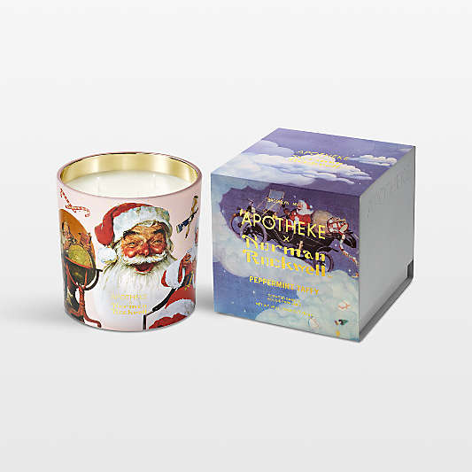 Apotheke x Norman Rockwell Peppermint Taffy 3-Wick Scented Candle