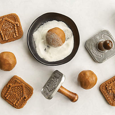 Nordic Ware Gingerbread Holiday Cookie Stamps, Set of 3