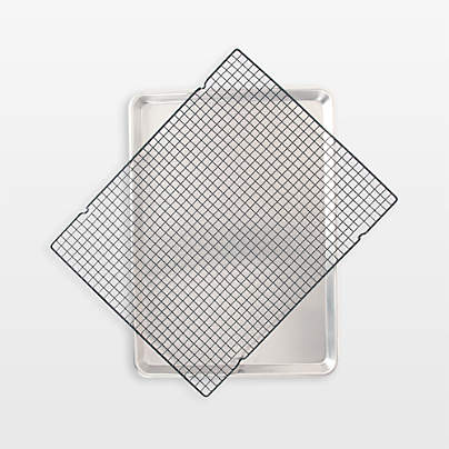 Nordic Ware Naturals Big Sheet Pan with Oven Safe Grid Cooling Rack, 15x21"