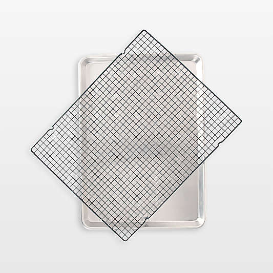 Nordic Ware Naturals Big Sheet Pan with Oven Safe Grid Cooling Rack, 15x21"