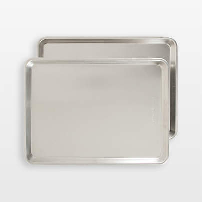 Nordic Ware Naturals Half Sheet Baking Sheet Pan, Set of 2 13x18"