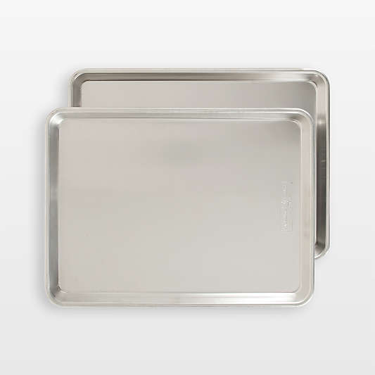 Nordic Ware Naturals Half Sheet Baking Sheet Pan, Set of 2 13x18"