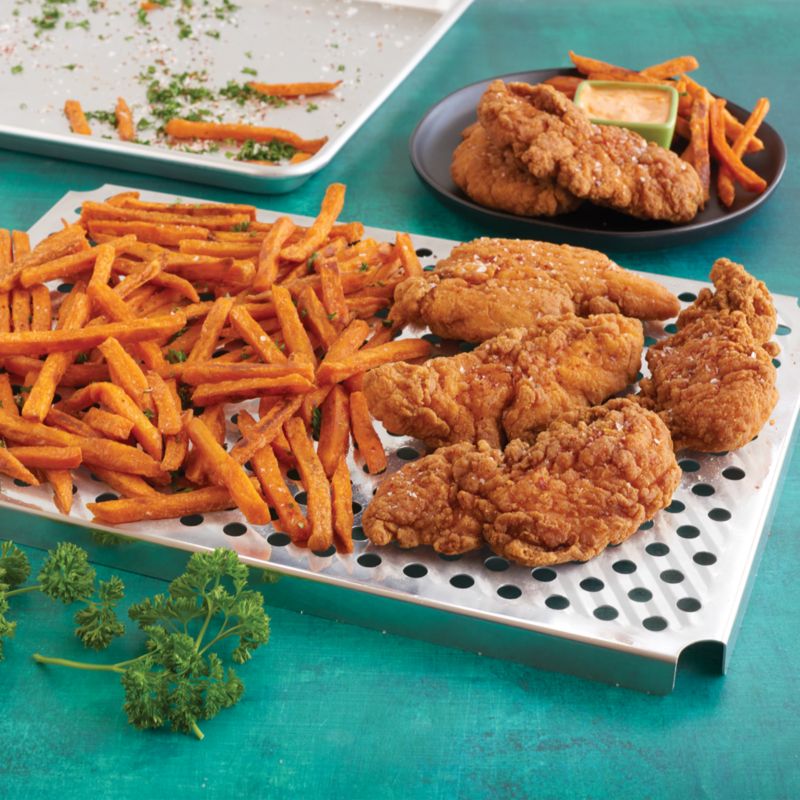 Nordic Ware Naturals Half Sheet Pan with Multi-Task Oven & Cooling Rack, 13x18" - image 2 of 4