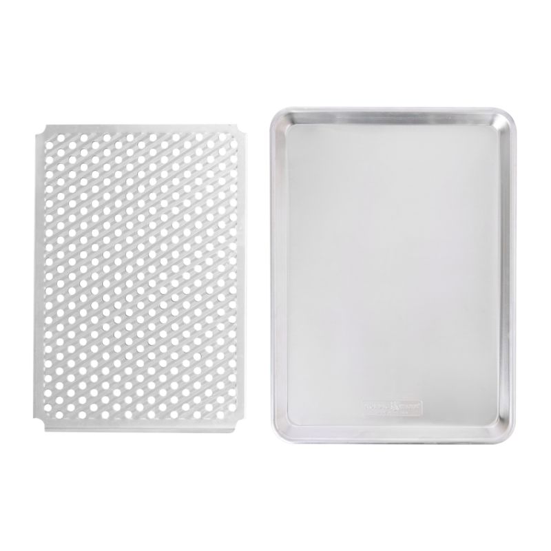 Nordic Ware Naturals Half Sheet Pan with Multi-Task Oven & Cooling Rack, 13x18" - image 3 of 4