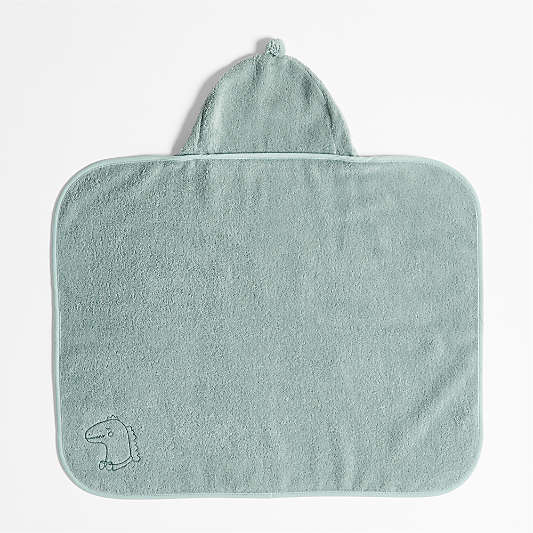 Nachi 100% Organic Cotton Blue Hooded Baby Towel