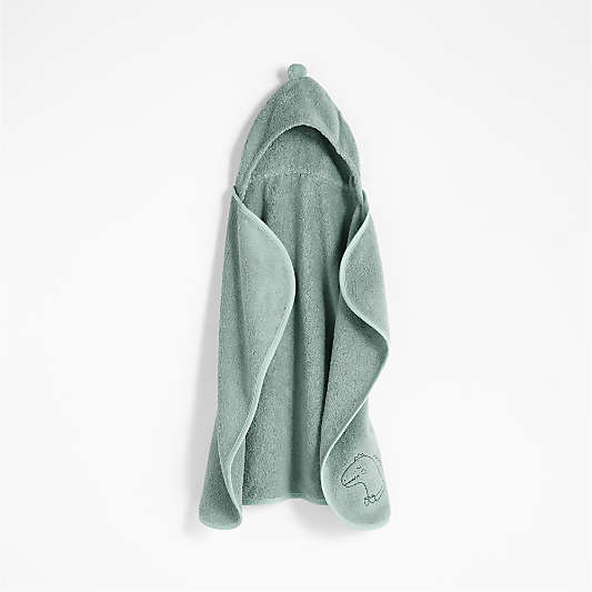 Nachi Organic Blue Hooded Baby Towel