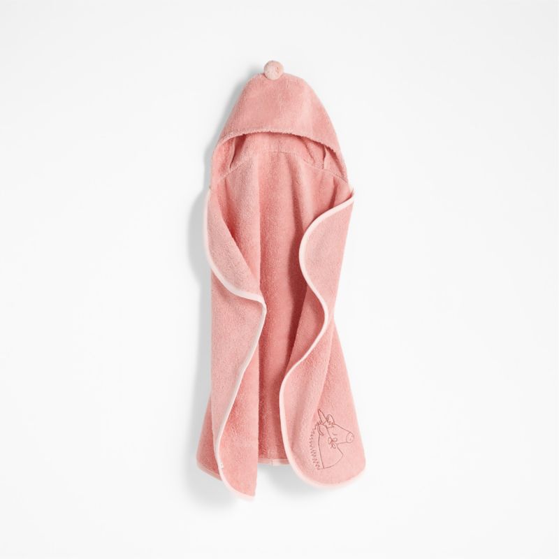 Nachi Organic Pink Hooded Baby Towel - image 0 of 8