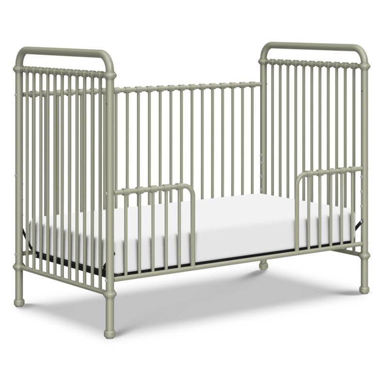 Namesake Abigail-Winston Heirloom Sage Iron Toddler Bed Rail - image 1 of 4