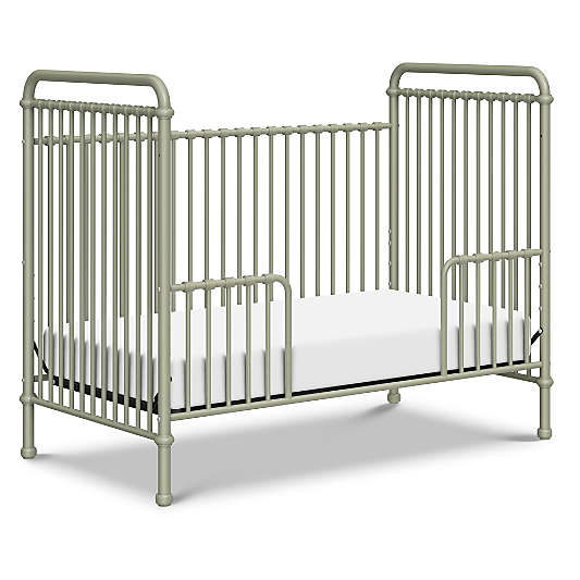 Namesake Abigail-Winston Heirloom Sage Iron Toddler Bed Rail