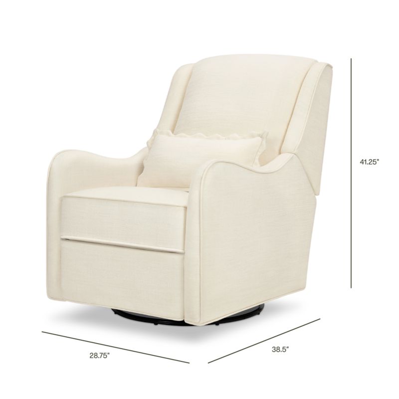 Namesake Devon Ivory Swivel Glider Nursery Chair - image 2 of 4