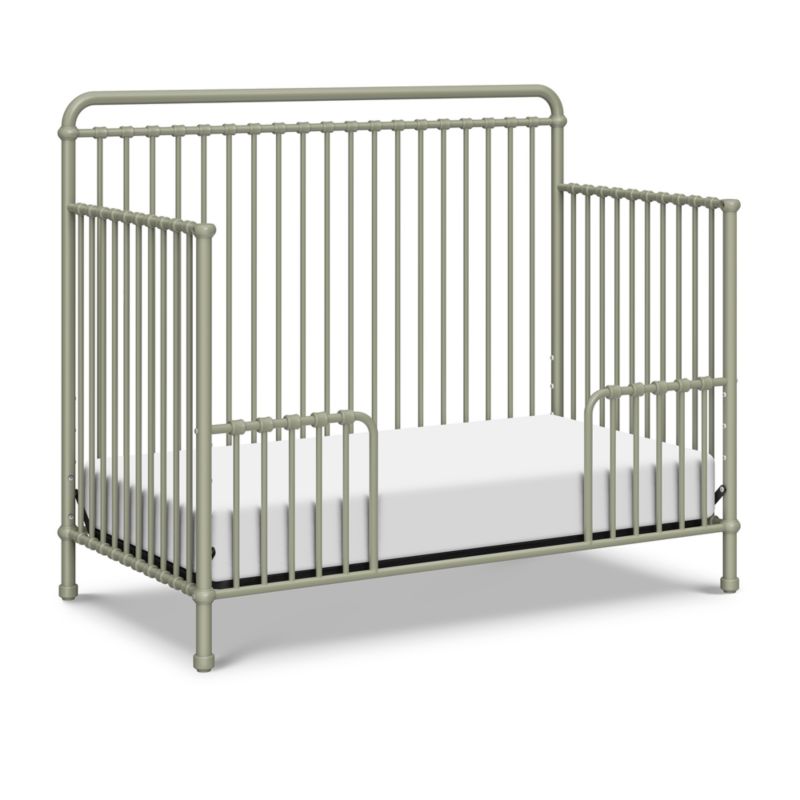 Namesake Winston Heirloom Sage Iron 4-in-1 Convertible Crib - image 2 of 5