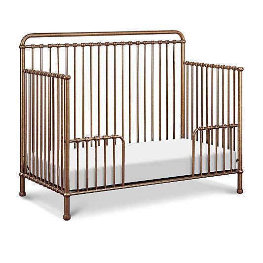 Namesake Winston Vintage Gold Iron 4-in-1 Convertible Crib