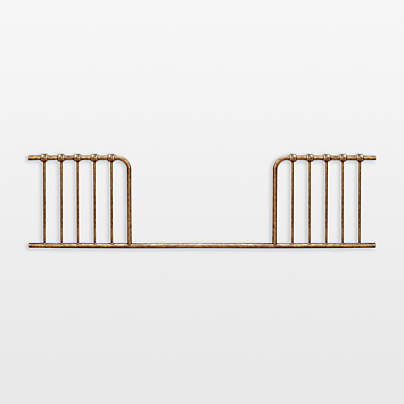 Namesake Abigail Vintage Gold Iron Toddler Bed Rail