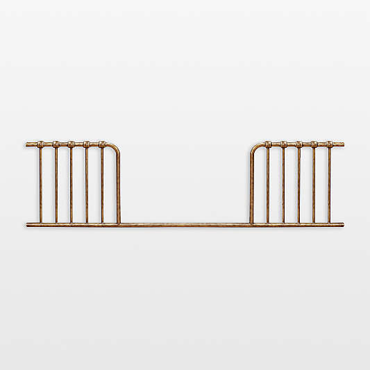 Namesake Abigail Vintage Gold Iron Toddler Bed Rail