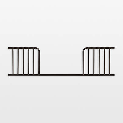 Namesake Abigail Black Vintage Iron Toddler Bed Rail