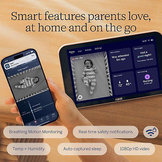 Nanit Smart Baby Monitor System with Floor Stand