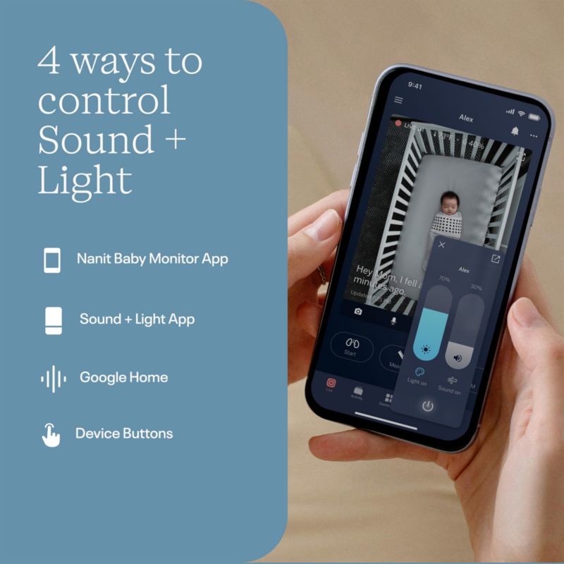 Nanit Baby Sound Machine & Night Light - image 7 of 10
