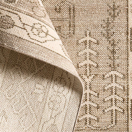 Naples Performance Traditional Ivory Handknotted Area Rug