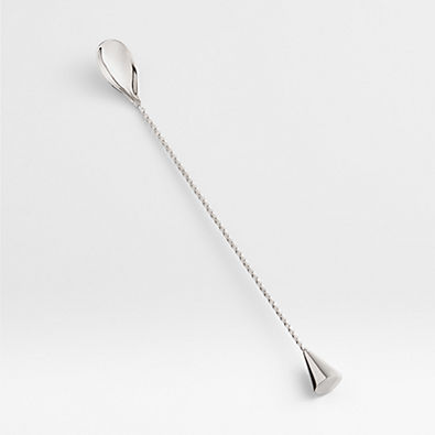 View Nara Stainless Steel Bar Spoon with Muddler details