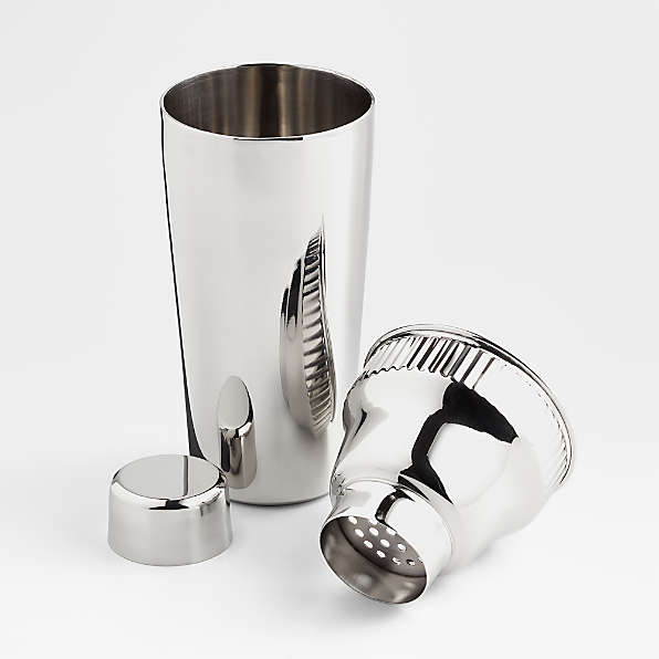 Simple Modern Cocktail Shaker Set with Jigger Lid | Stainless Steel Boston Shaker Insulated Martini Mixer for Mocktails | 20oz | Black Leopard