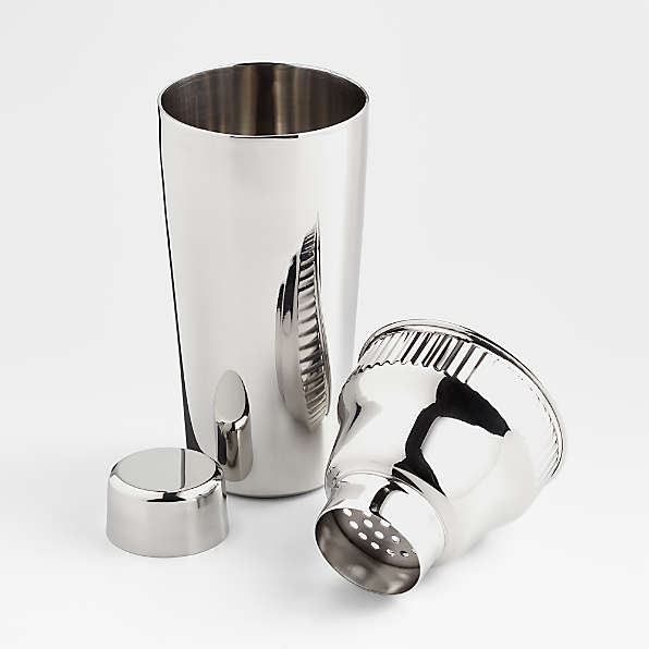 Stainless Steel Boston Shaker + Reviews | Crate & Barrel