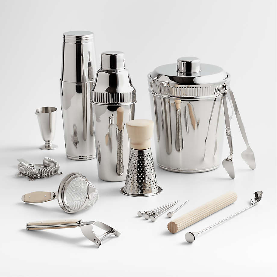 Stainless Steel Boston Shaker + Reviews | Crate & Barrel