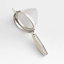 Nara Stainless Steel Mesh Strainer + Reviews | Crate & Barrel