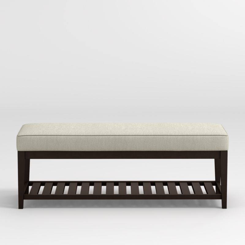 Nash Small Bench with Slats - image 1 of 6