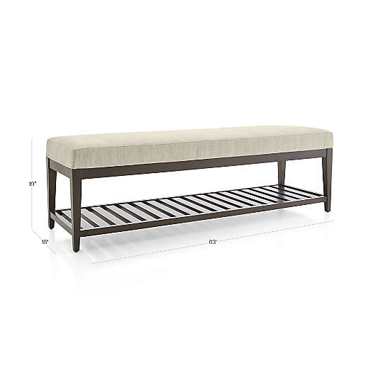 Nash Large Bench with Slats