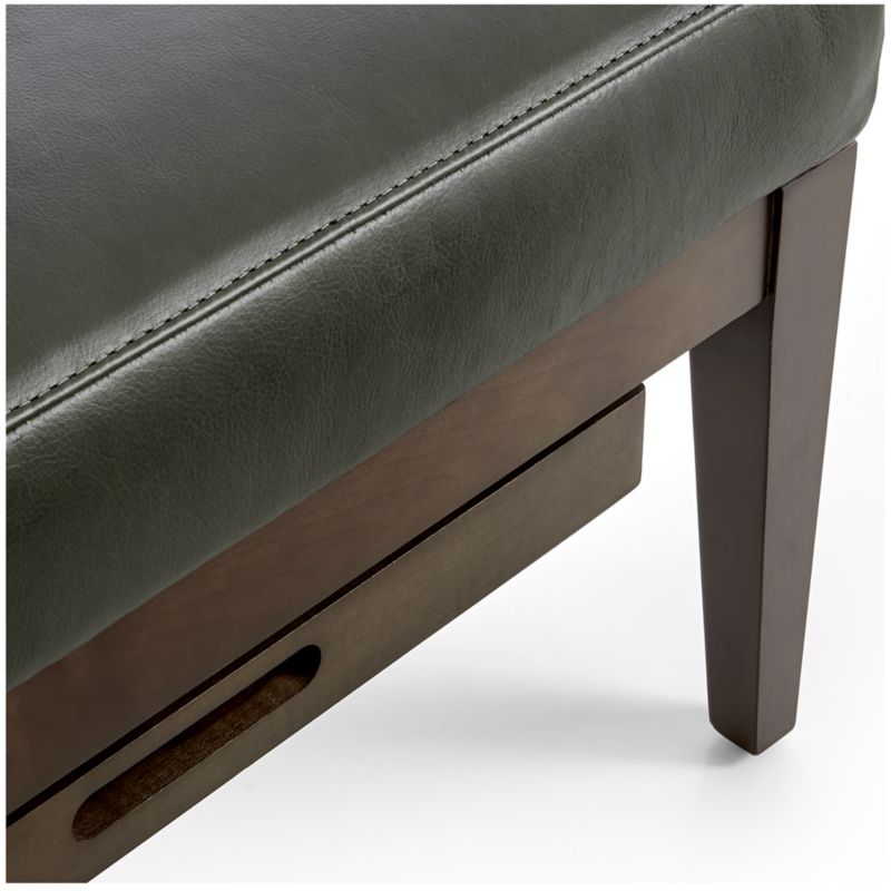 Nash Leather Rectangular Ottoman with Tray - image 7 of 10