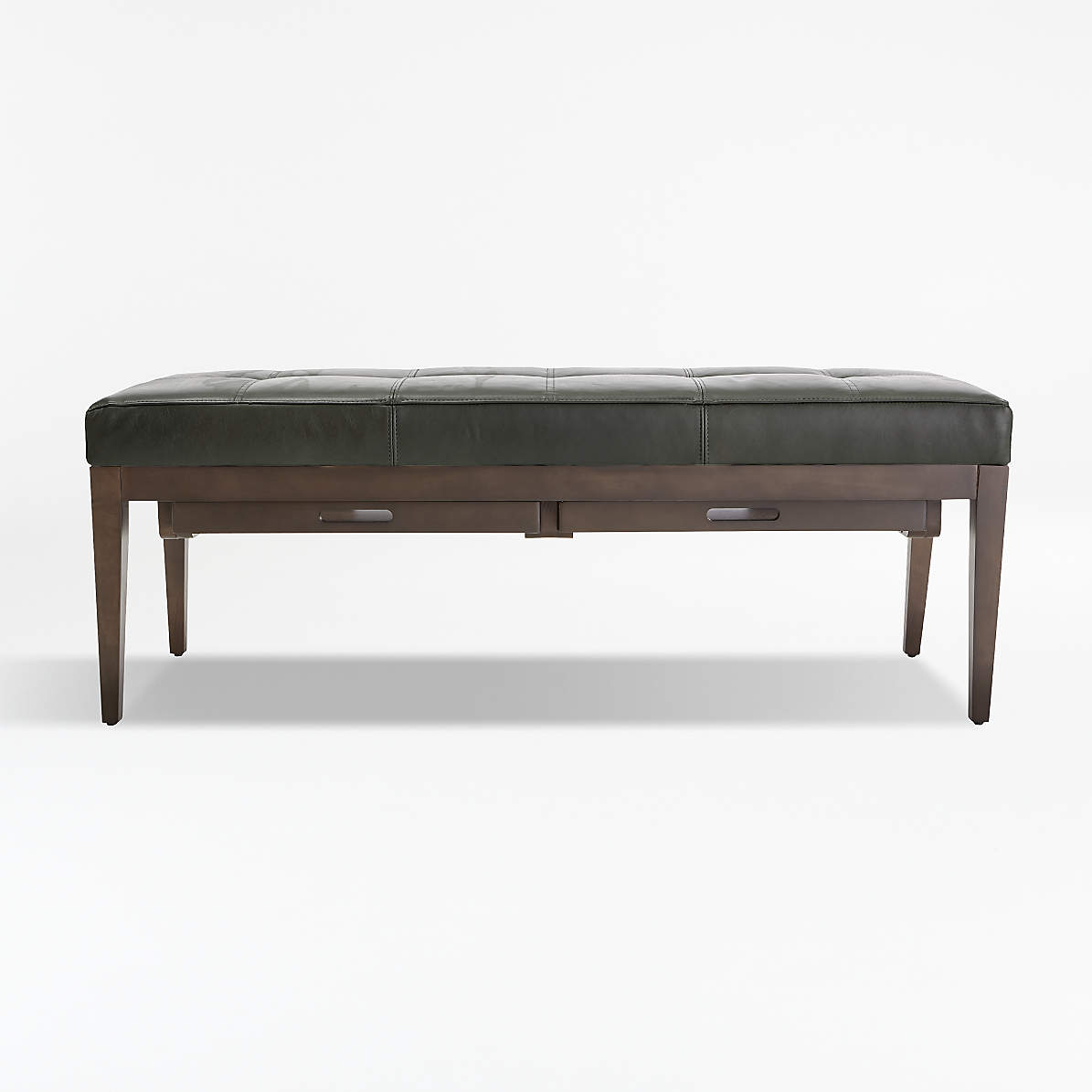 tufted small bench