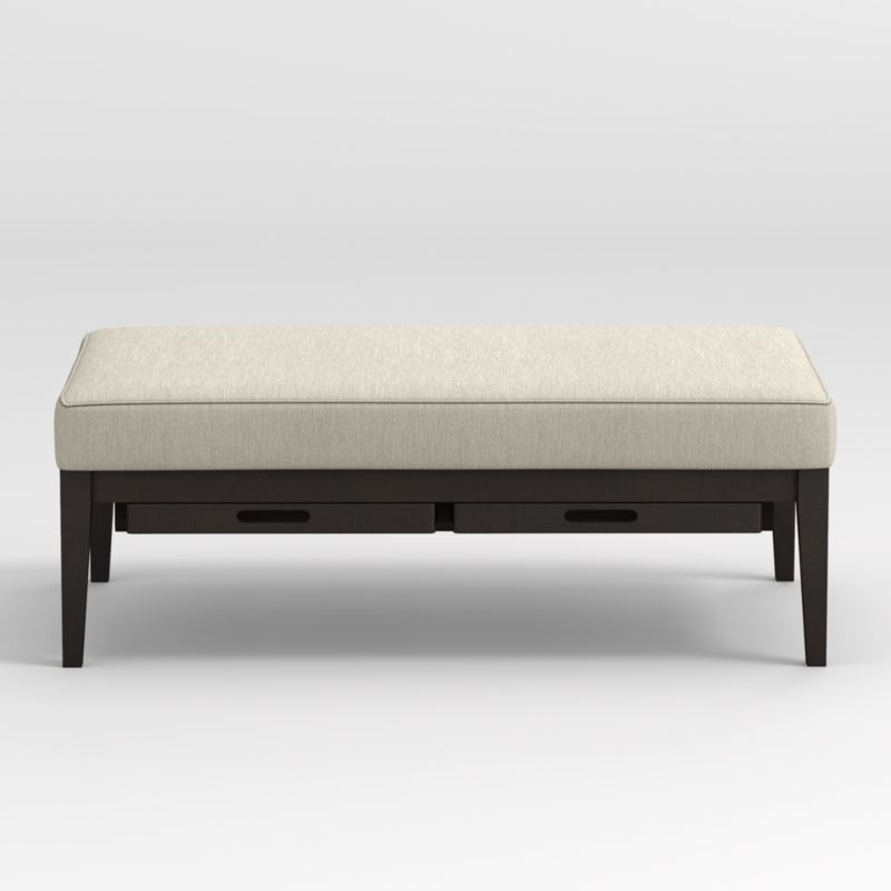 Nash Rectangular Ottoman with Tray - image 0 of 8